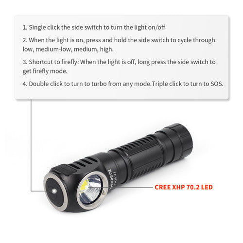Thrunite TH30 V2 inkl. 18650 Akku