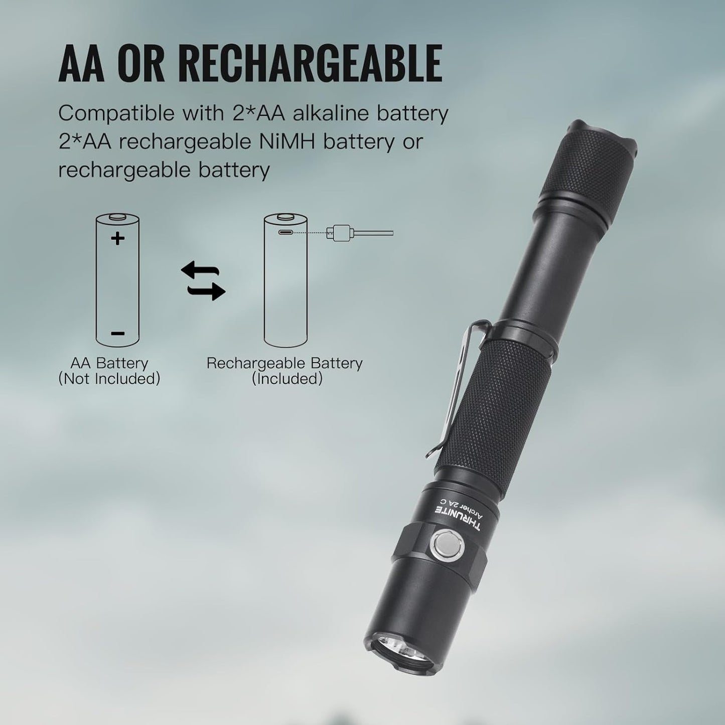 Thrunite Archer 2A C inkl. Akku