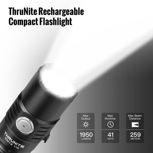 Thrunite TN12 V6 inkl. 18650 Akku, 3400 mAh