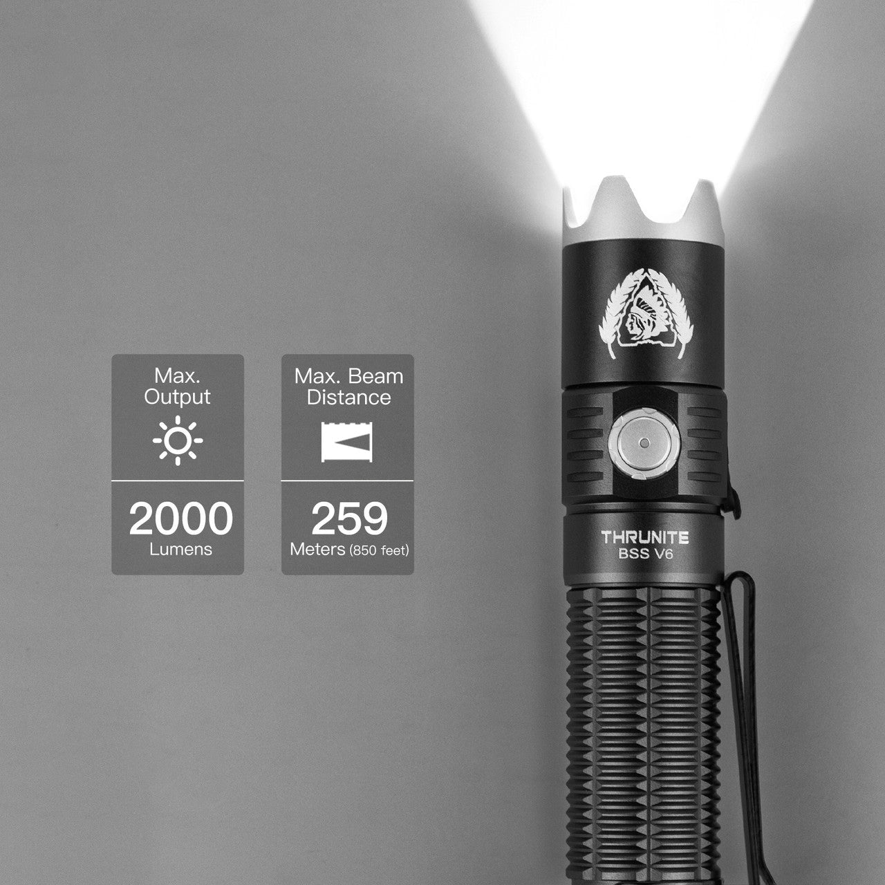 Thrunite BSS V6 inkl. 18650 Akku - Thrunite Shop Europa