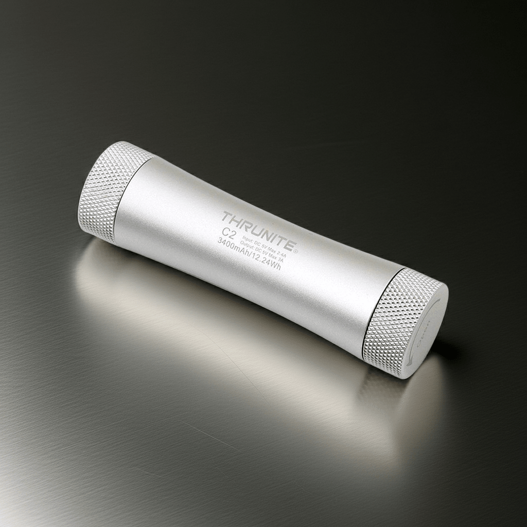 Thrunite Ladegerät / Powerbank C2 inkl. Akku Typ 18650 mit 3400mAh - Thrunite Shop Europa