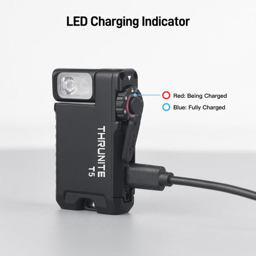 Thrunite T5 LED - Taschenlampe (RGB) mit integriertem Akku - Thrunite Shop Europa