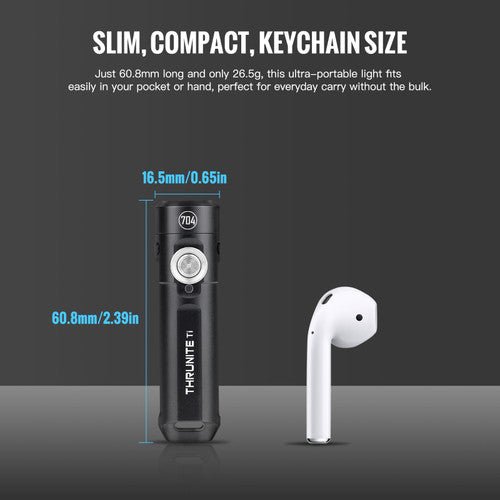 Thrunite Ti (704) inkl. Akku - Thrunite Shop Europa