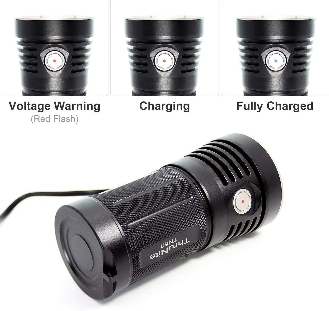 Thrunite TN50 m. BUILD - IN - BATTERIE - PACK - Vorführware - Thrunite Shop Europa